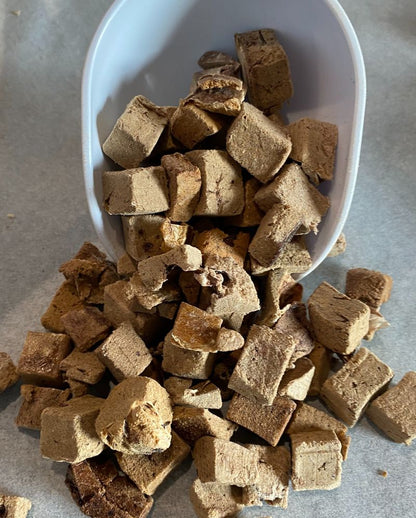 Rexy Snacks single-ingredient freeze-dried beef liver dog treats gluten free