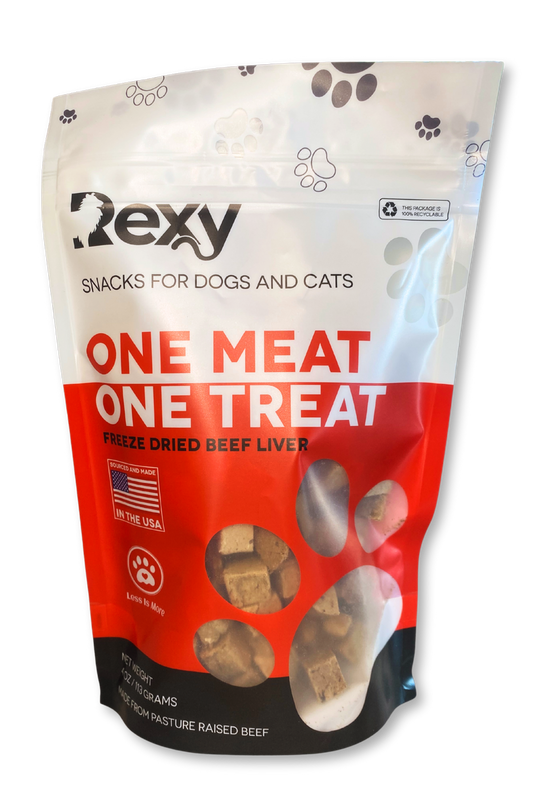 One Meat, One Treat Freeze Dried Beef Liver