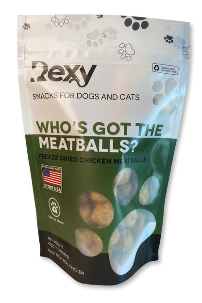 Who’s Got the Meatballs? Freeze Dried Chicken Meatballs